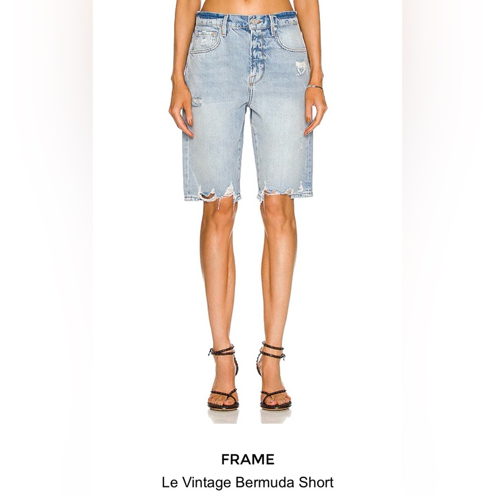 NWT Frame le slouch Bermuda, Current on website